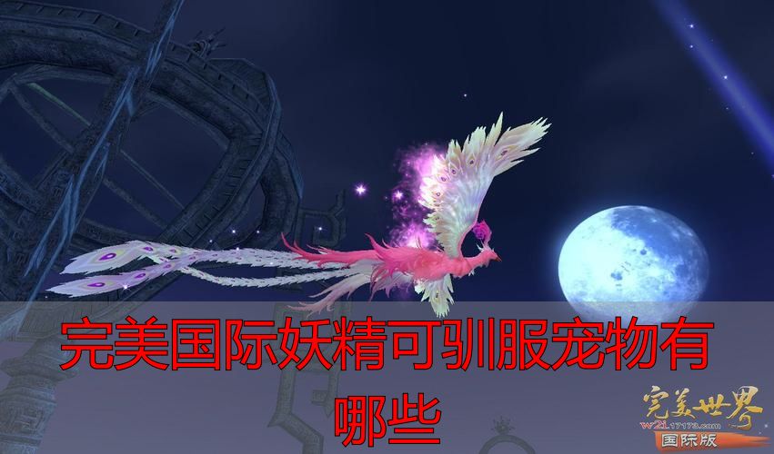 完美国际妖精驯服宠物攻略_完美国际妖灵生态习性_完美国际妖精可驯服宠物有哪些