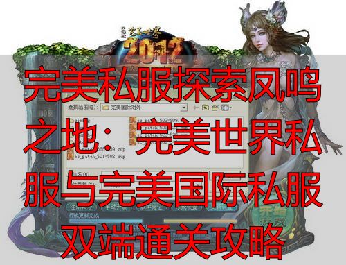 完美私服探索凤鸣之地：完美世界私服与完美国际私服双端通关攻略